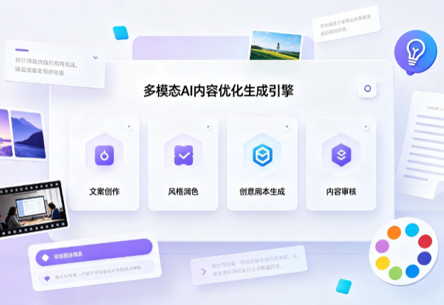 阳春市AI智能内容优化创新 多模态生成技术丰富数字内容创作生态